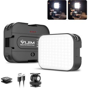 VIJIM VL100C Bi-Color Ultra Bright Photo and Video Lighting Camra